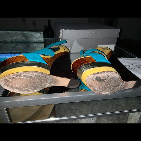 Eric Rutberg Alist platform wedge size 9 - Picture 4 of 4